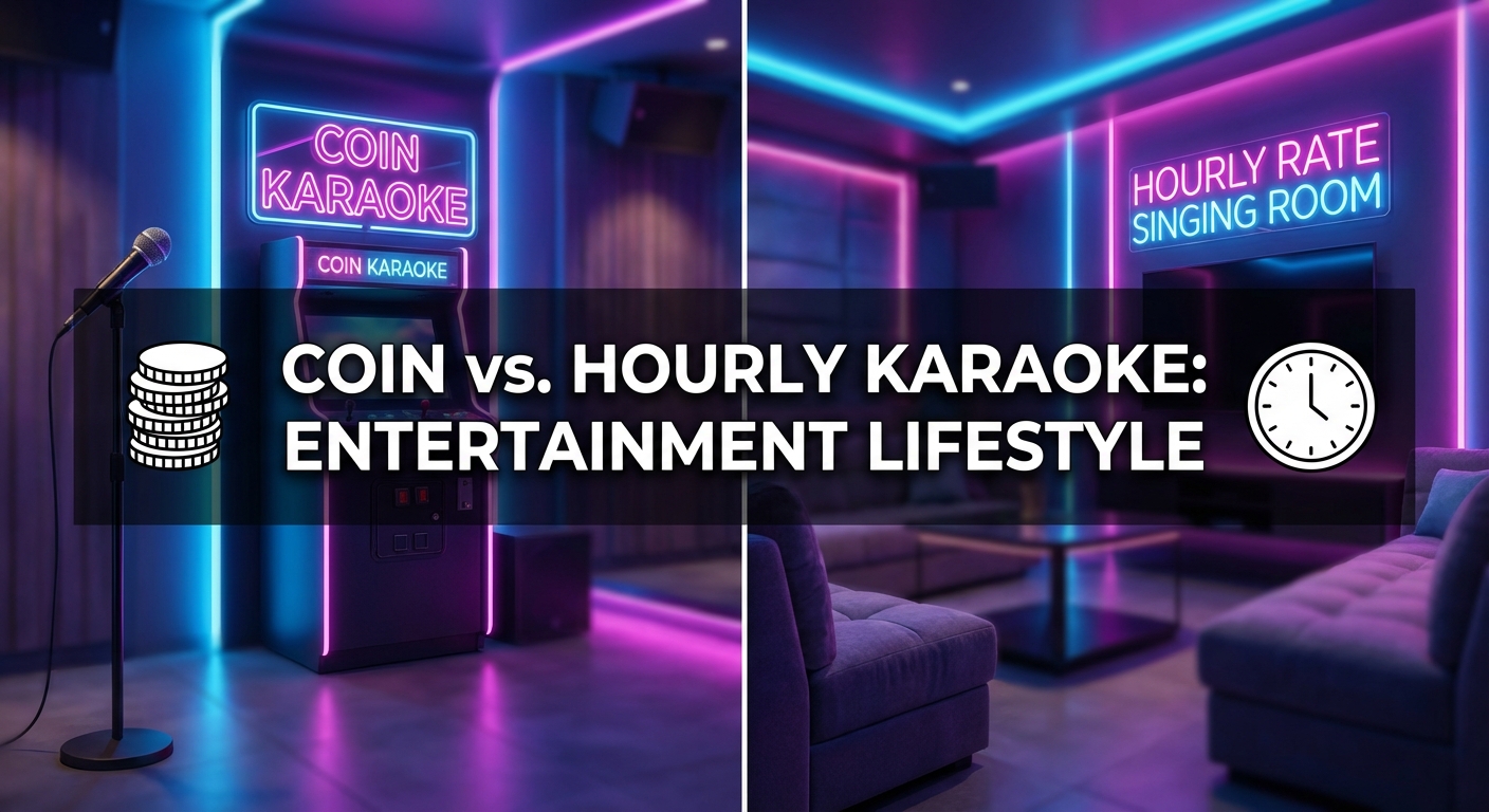 코인노래방 vs 시간제 노래방, 스트레스 풀기엔 어디가 나을까?