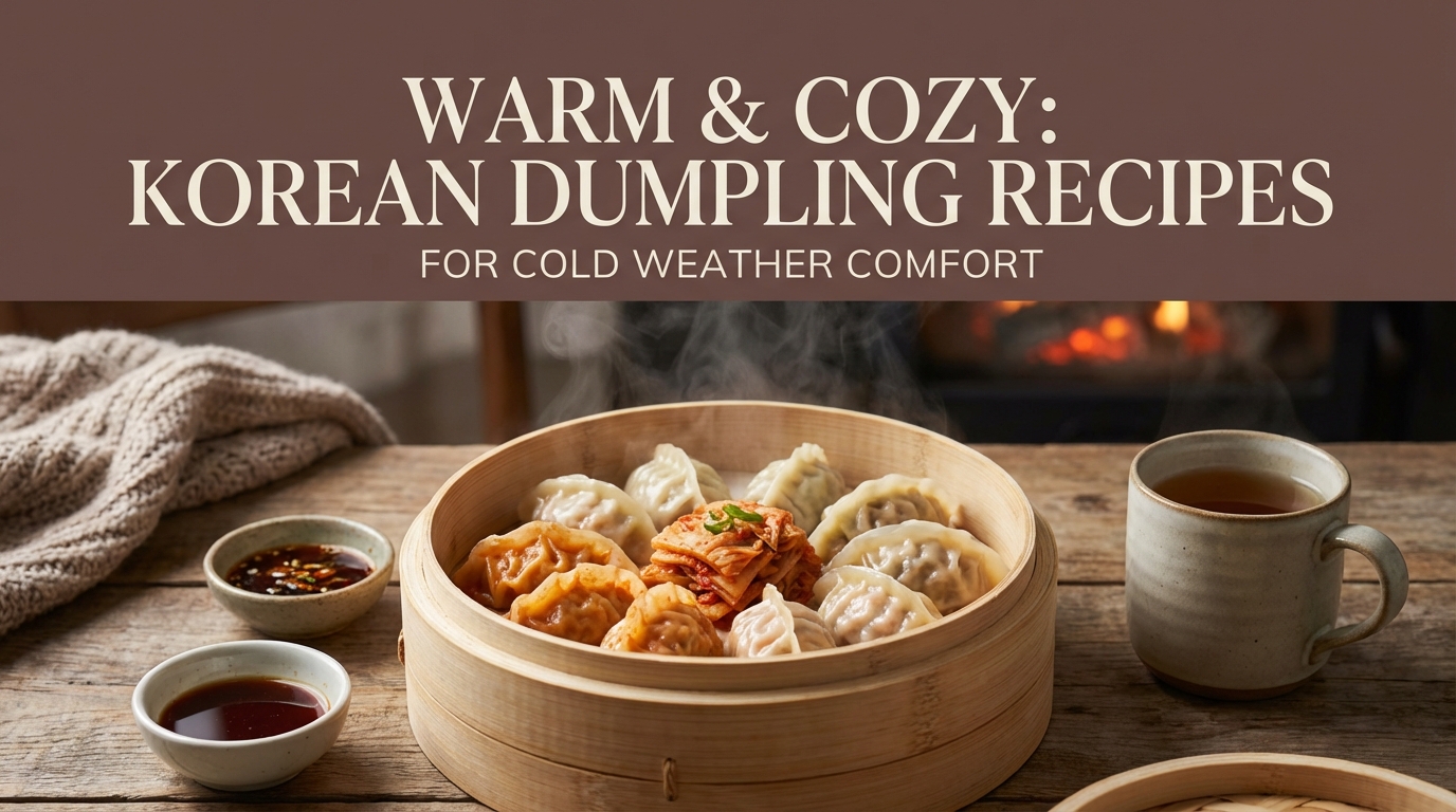 쌀쌀한 날씨엔 만두, 더 맛있게 즐기는 3가지 황금 레시피