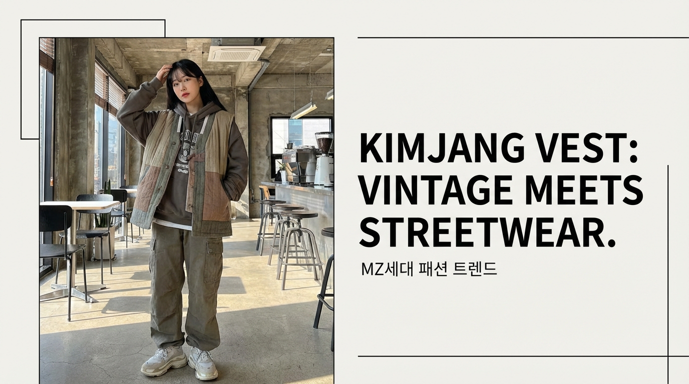 김장 조끼, 할머니 옷장에서 MZ 패션 아이템으로