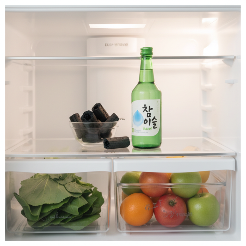 냉장고 김치 냄새 박멸! 남은 소주와 커피 찌꺼기로 만드는 초간단 천연 탈취제