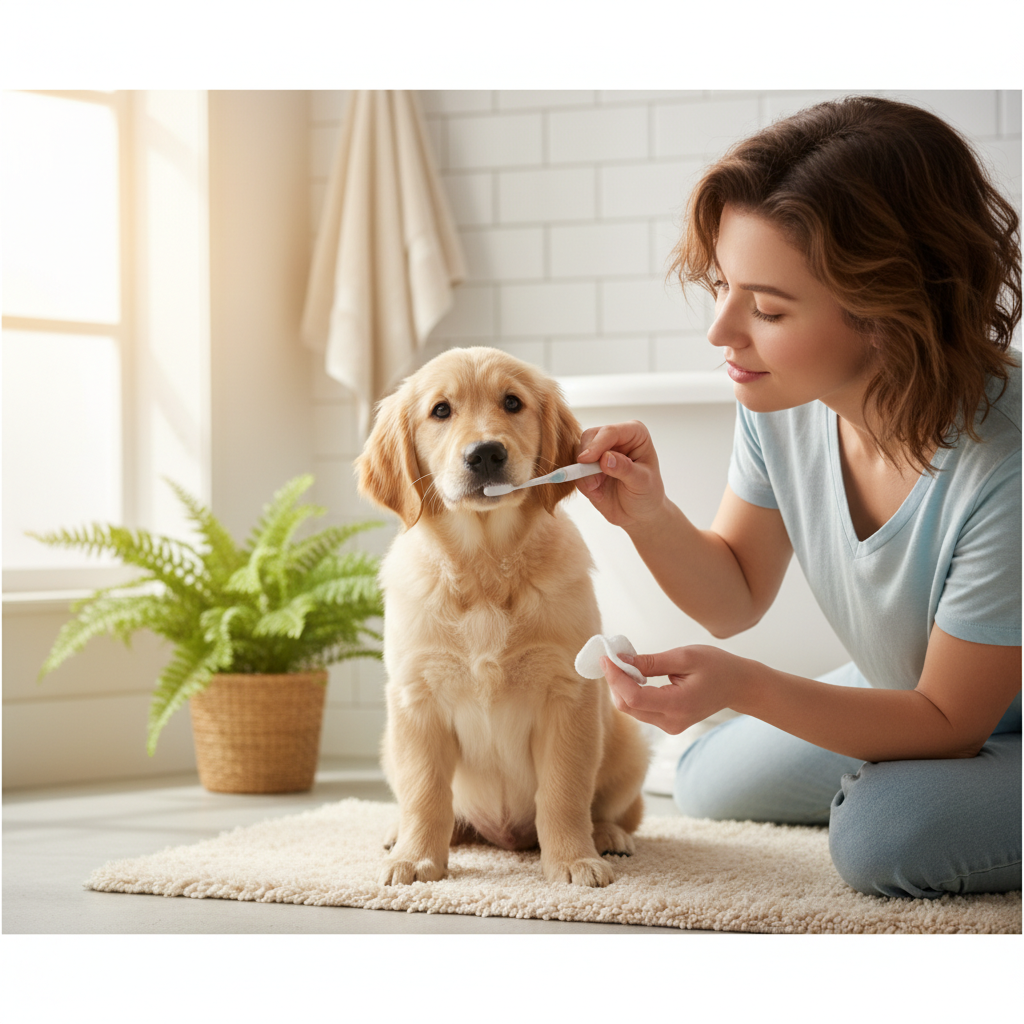 초보 견주 필수, 강아지 양치 중 피 났을 때 대처법