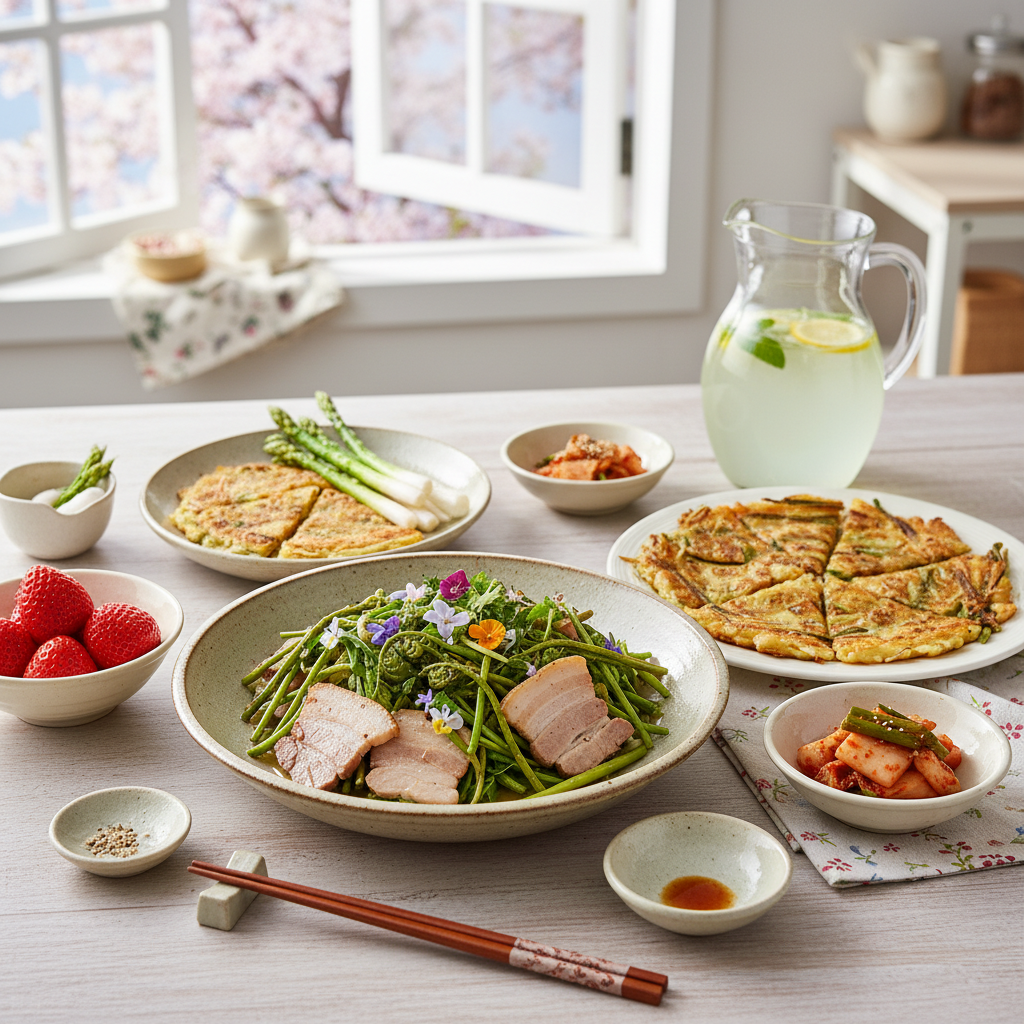 봄철 제철 음식, 지금 먹어야 맛과 영양을 모두 잡습니다