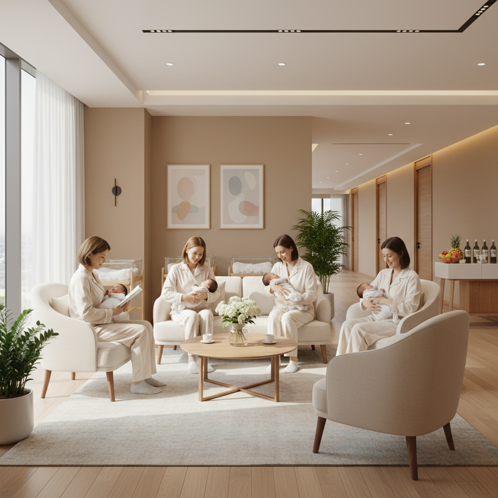 산후조리원 시설 내부 전경