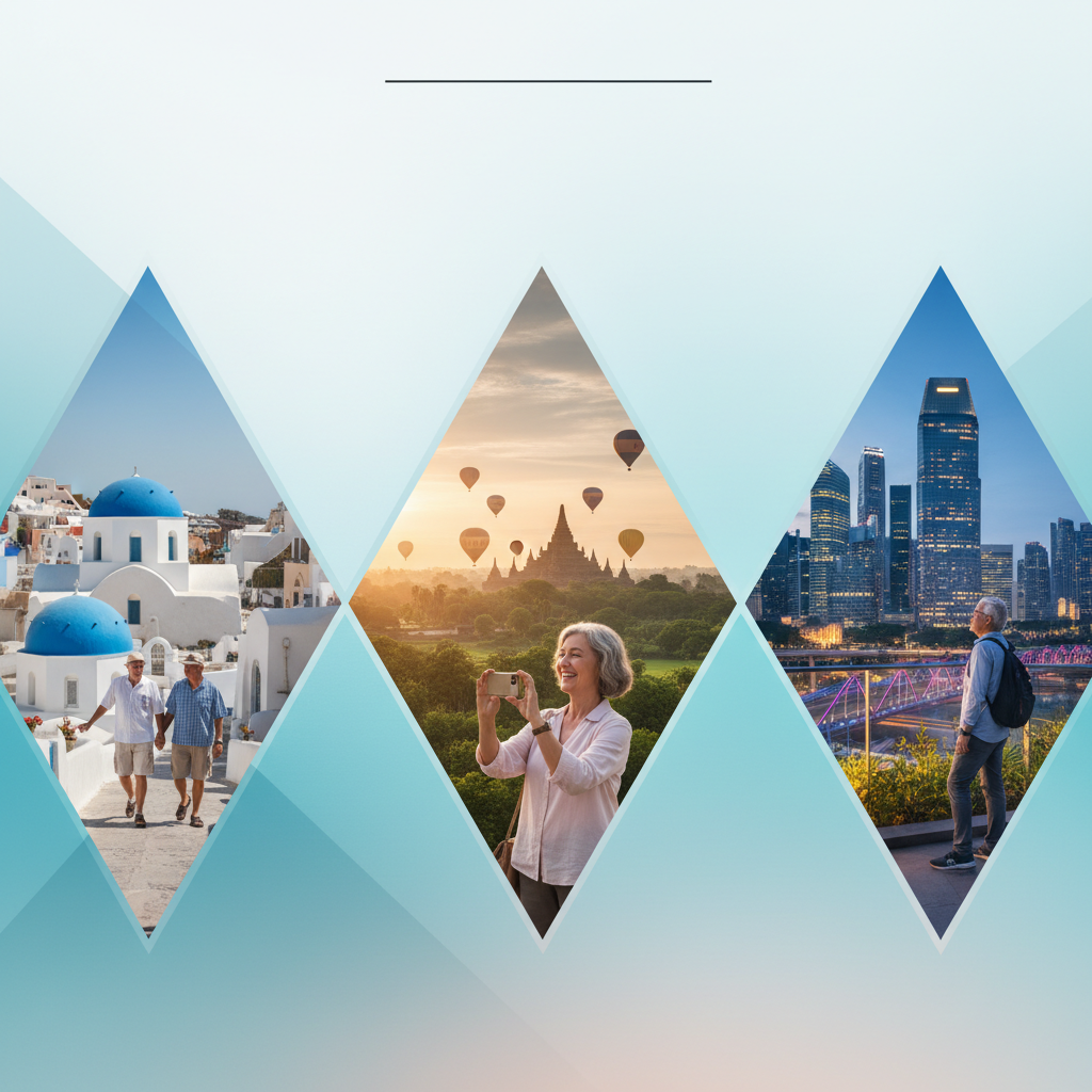 6070도 떠날 수 있다, 부담 없는 해외여행지 5곳