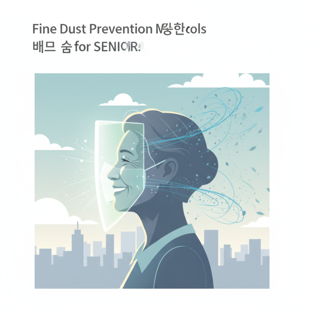 미세먼지 '나쁨' 날, 어르신들의 필수 행동 수칙