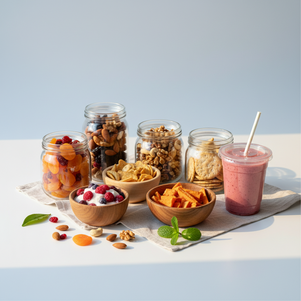 50대 이상, 영양 만점 건강 간식 5가지