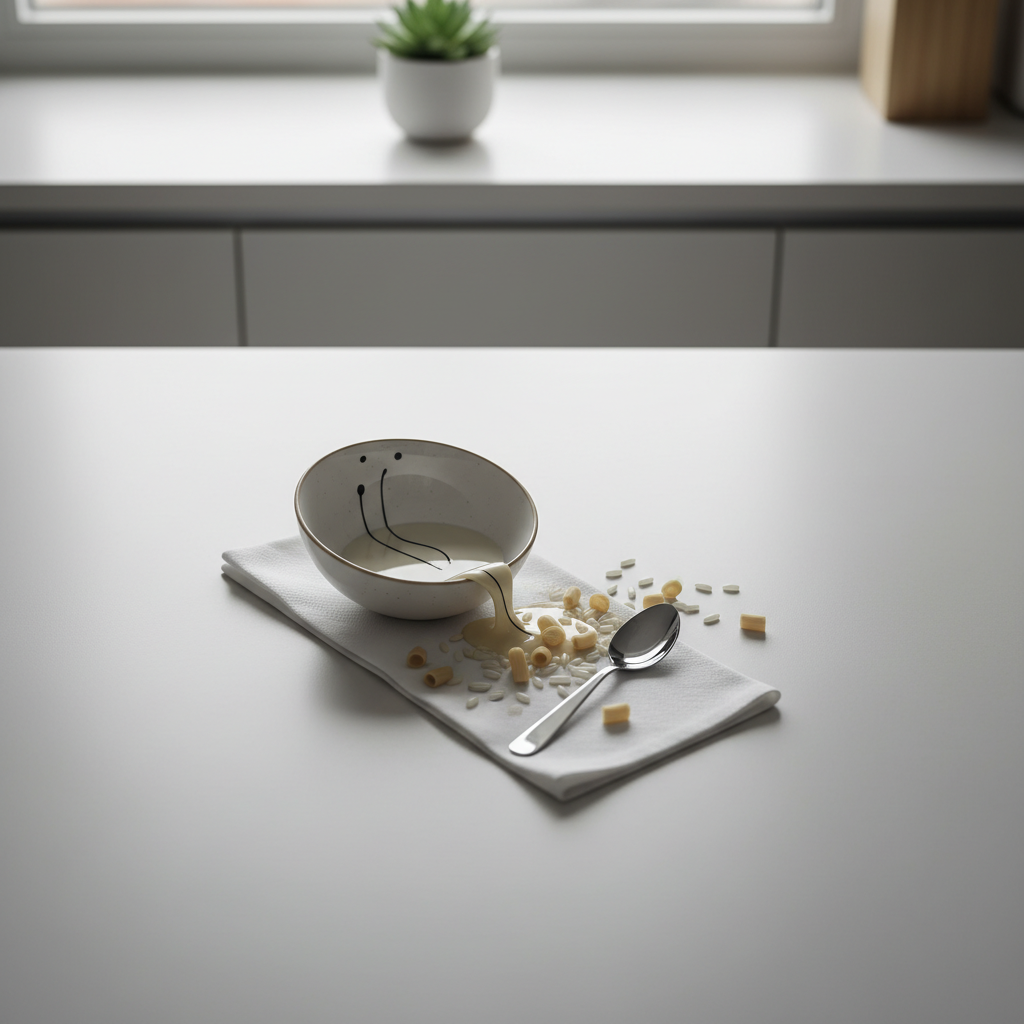 나이 들면 왜 식사 때마다 음식 흘릴까, 해결하는 법