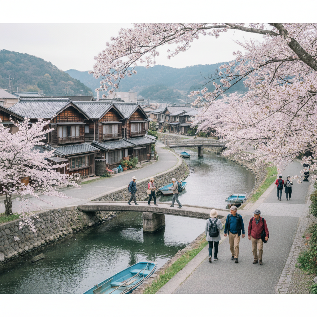 70대도 편하게 다녀오는 일본 소도시 여행지 3곳