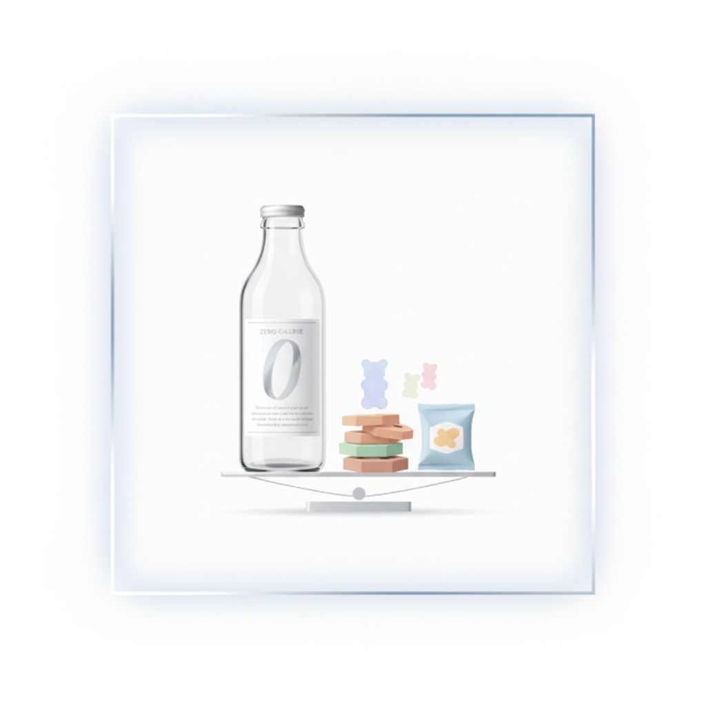 제로 음료와 제로 간식, 정말 살이 안 찔까