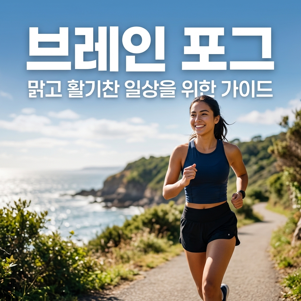 브레인포그, 가공식품 차단과 고강도 유산소가 답이다