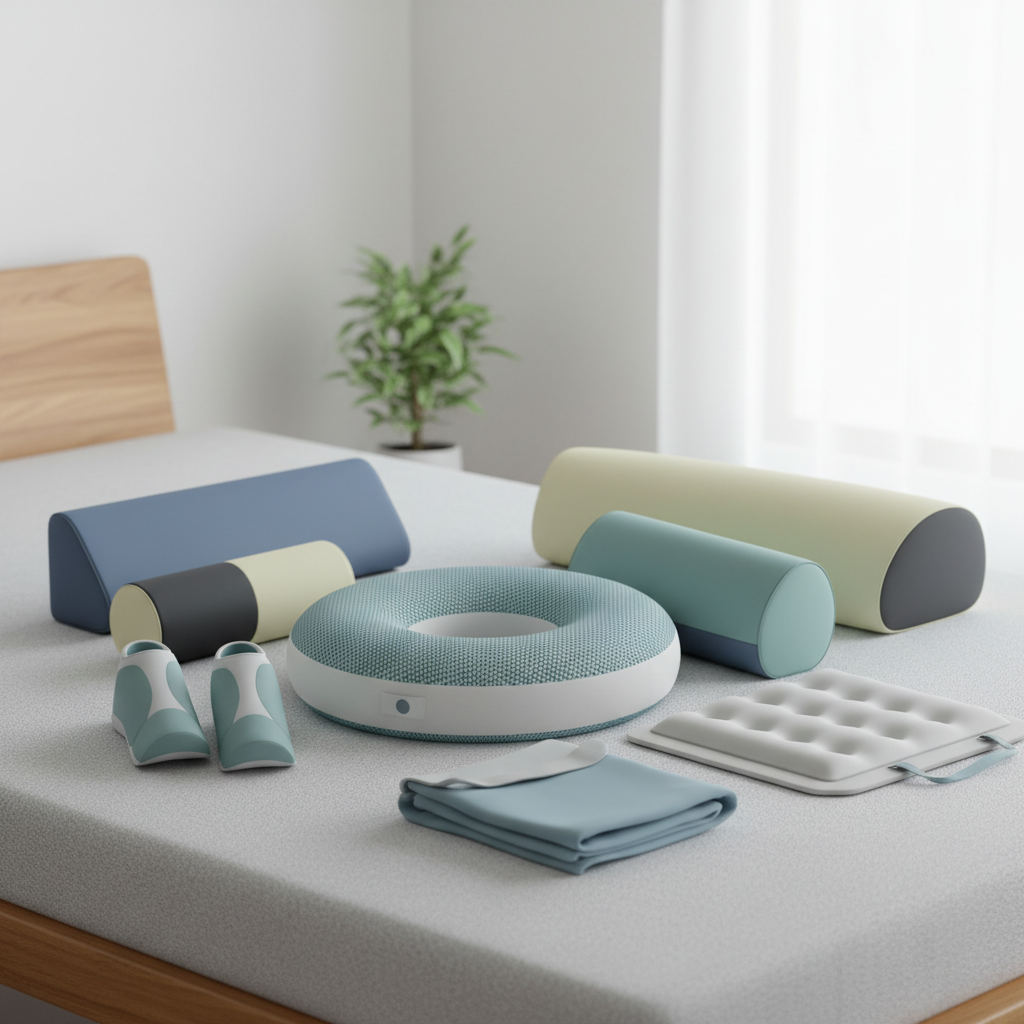 욕창 예방을 위한 쿠션과 체위 변경 보조 도구