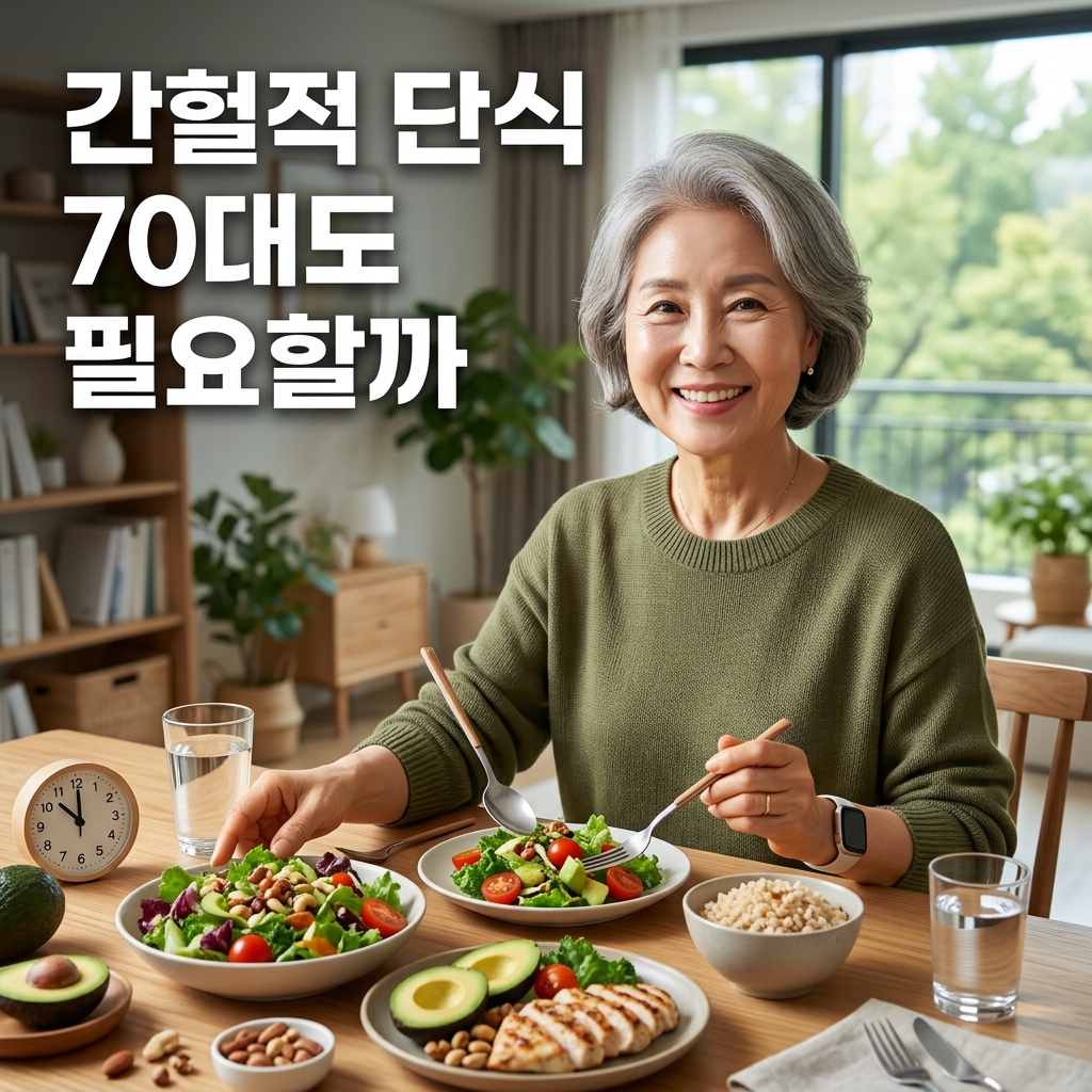 70대 간헐적 단식, 전문가가 말하는 안전 기준과 실수 방지법