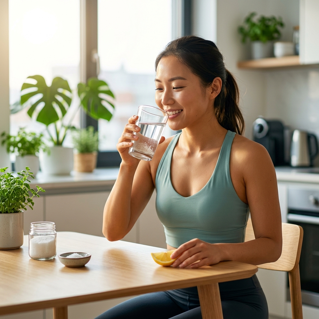 소금물 한 잔으로 바뀌는 아침...피해야 할 유형은?