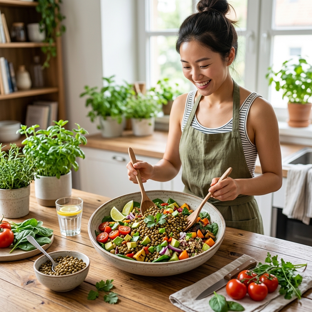 렌틸콩 간편 조리법, 불림 없이 바로 삶아 쓰는 방법