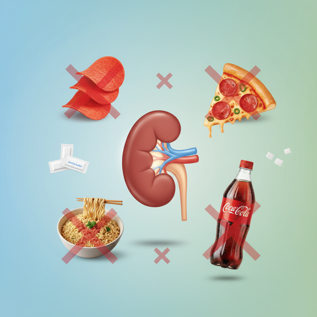 콩팥 건강 해치는 가공육과 탄산음료, 줄여야 하는 이유