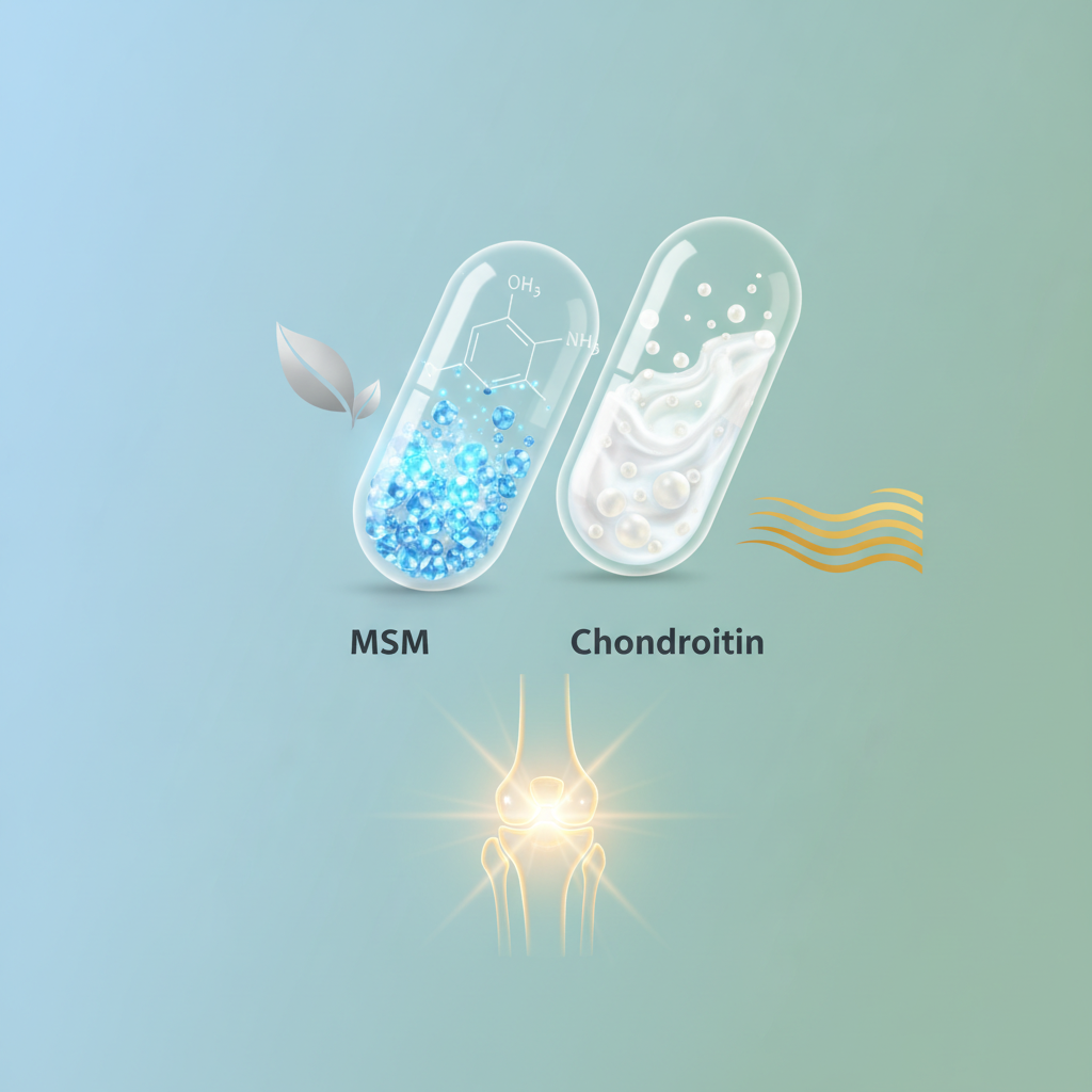 MSM과 콘드로이친, 관절 건강에 각기 다른 역할 한다