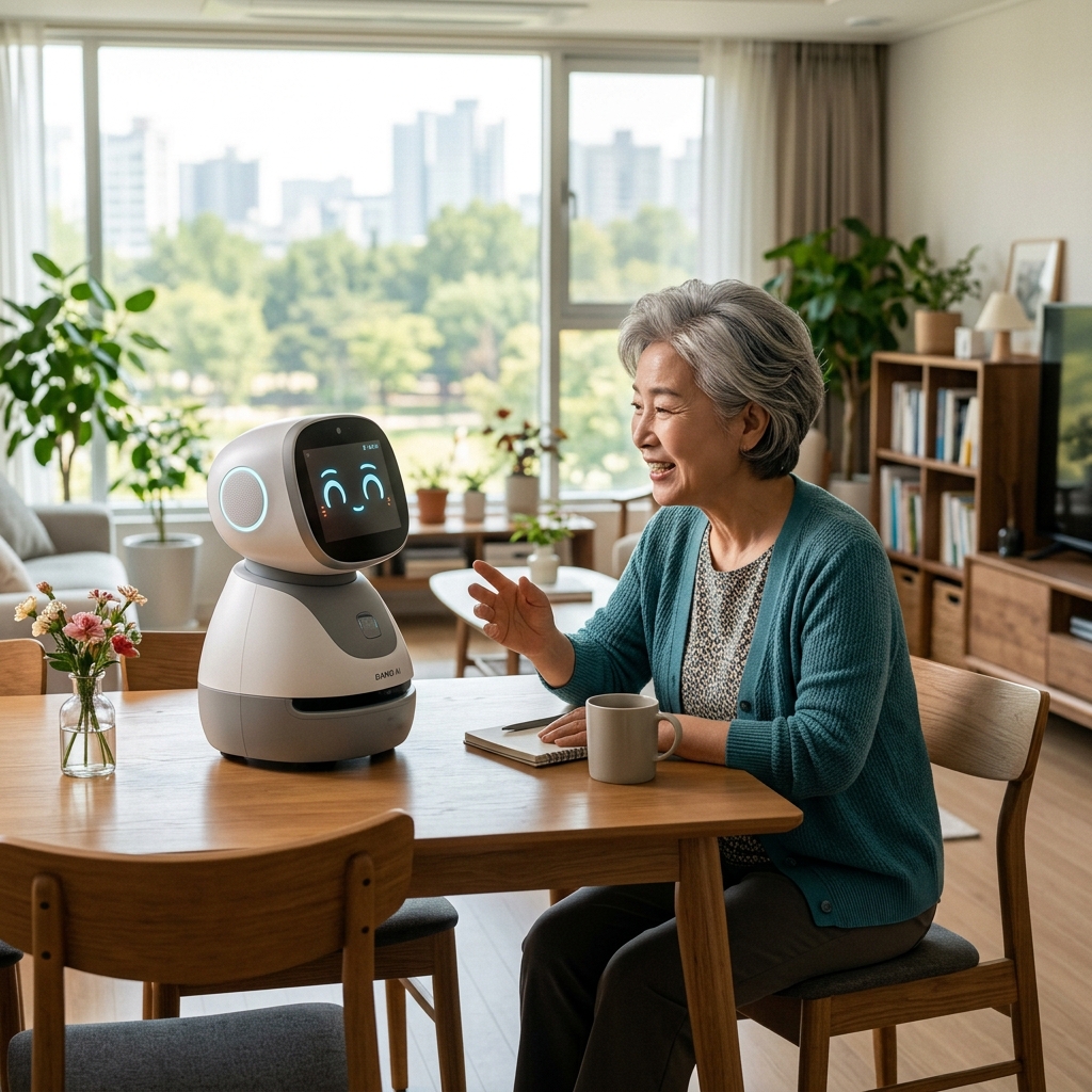 혼자 사는 어르신, AI 로봇이 매일 챙긴다…일상 변화 현실로