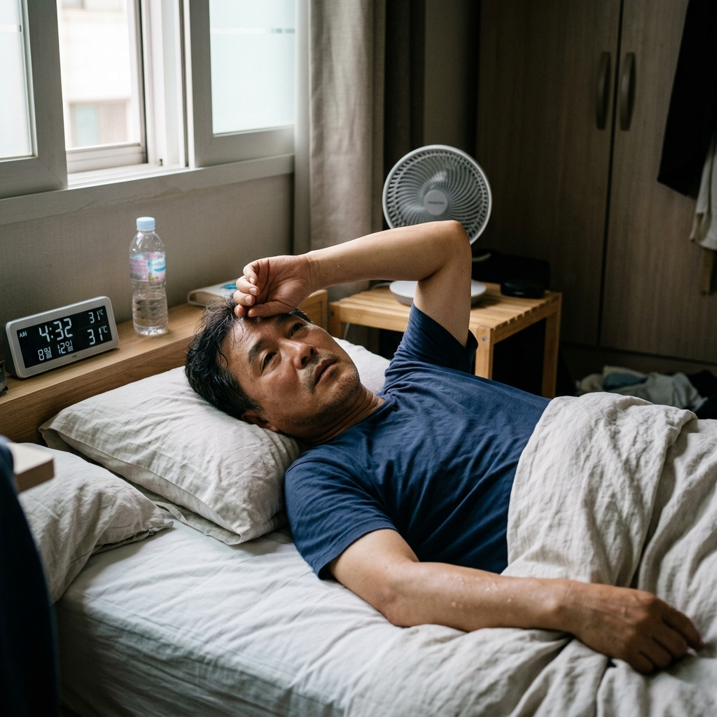 초여름 불면증, 체온 조절 능력 저하가 원인