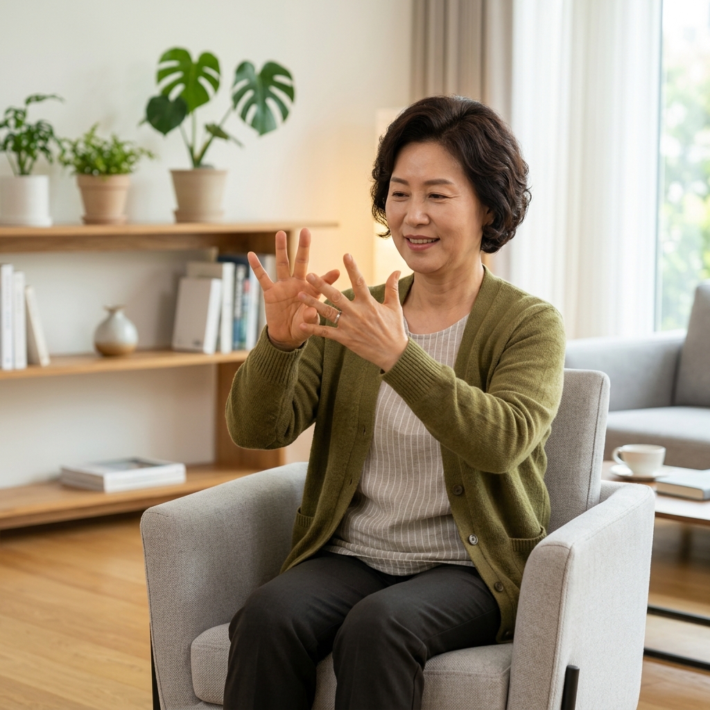 손가락만 움직였을 뿐인데…뇌 혈류 증가로 인지력 개선