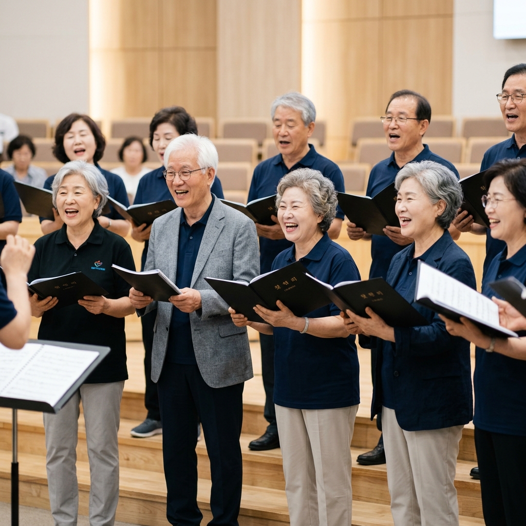 "말 한마디 나눌 사람 없다" 고독한 시니어, 합창단이 답이다