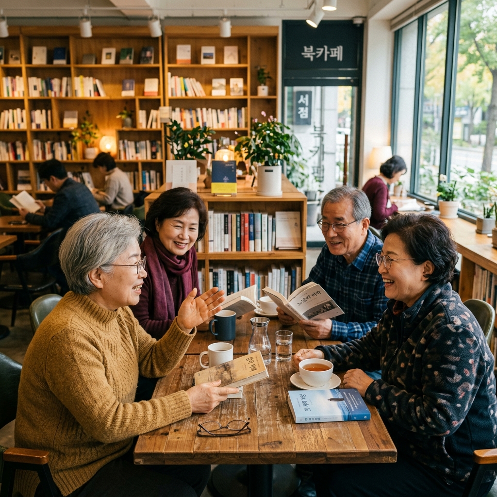 책으로 세대를 잇다, 시니어 북카페가 만드는 소통 공간