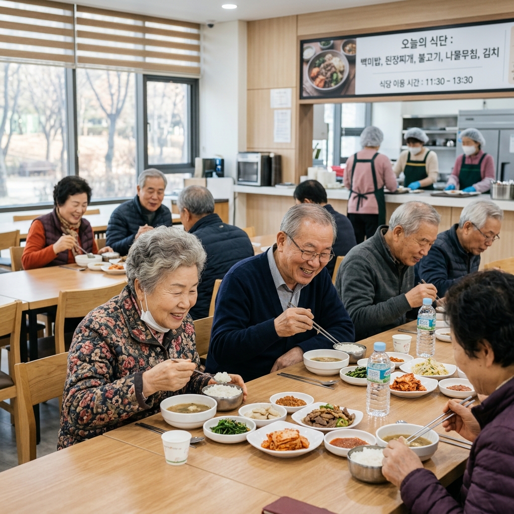 "밥 한 끼도 걱정" 경로식당 무료급식, 어르신 건강과 고독 막는다