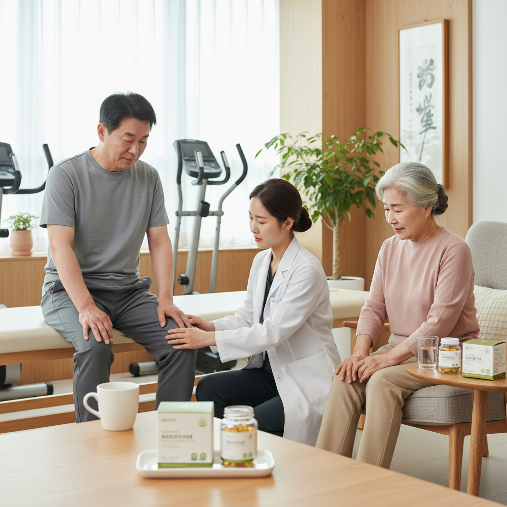 보스웰리아 추출물이 담긴 캡슐과 건강기능식품 표시