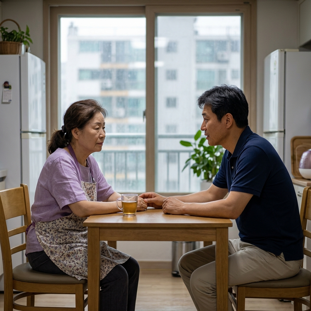 이른 장마철 부모님 우울증…"요즘 답답하시죠" 공감 대화부터