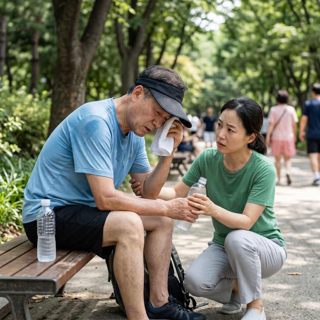 "귀가 후 쓰러지면 이미 늦다"…폭염 속 부모님, 생명 가르는 30분