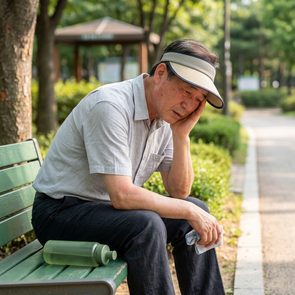 혈압 높은데 왜 쓰러지지?…폭염 속 고혈압 환자 '저혈압' 경고