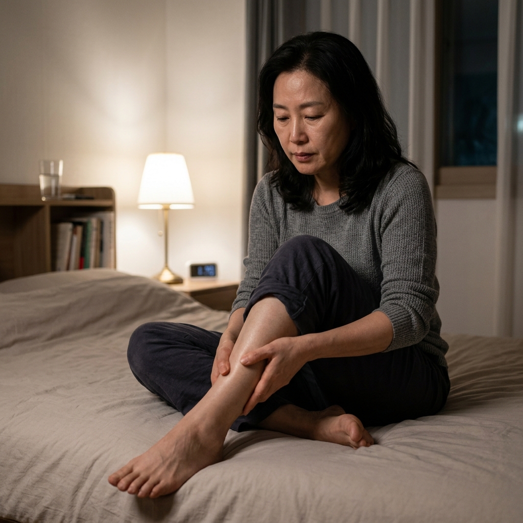 고혈압약 복용 후 밤마다 다리 불편감, 부종일까 하지불안증후군일까