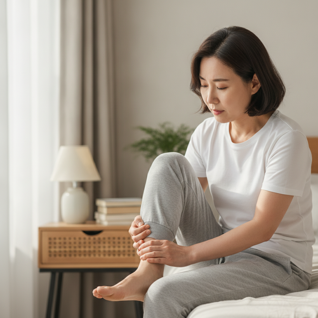 발뒤꿈치 찍는 첫걸음이 가장 아프다면, 통증 위치와 시간대부터 확인