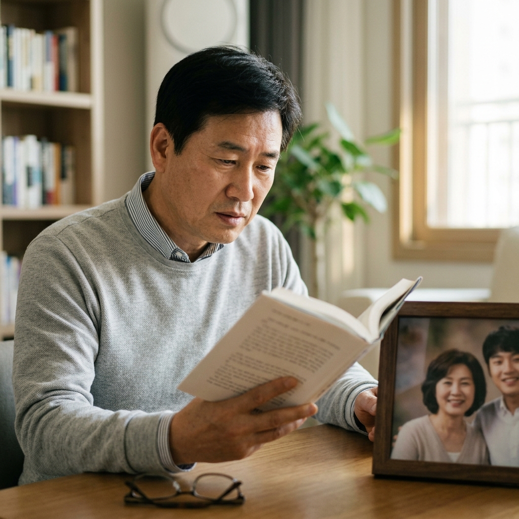사람 얼굴이나 글자 중심부가 흐릿하다면?