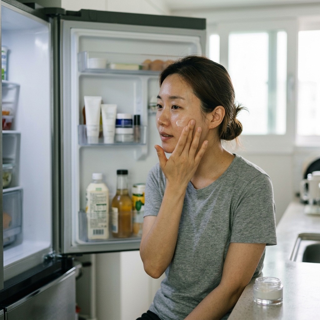 냉장고 넣은 화장품…다 좋은 건 아니다