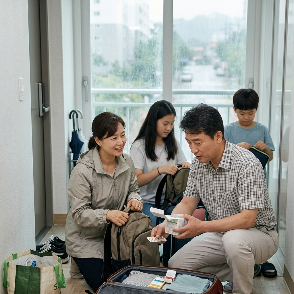 장마철 여행 떠나기 전 습기·식중독·우천 대비 건강 확인 기준