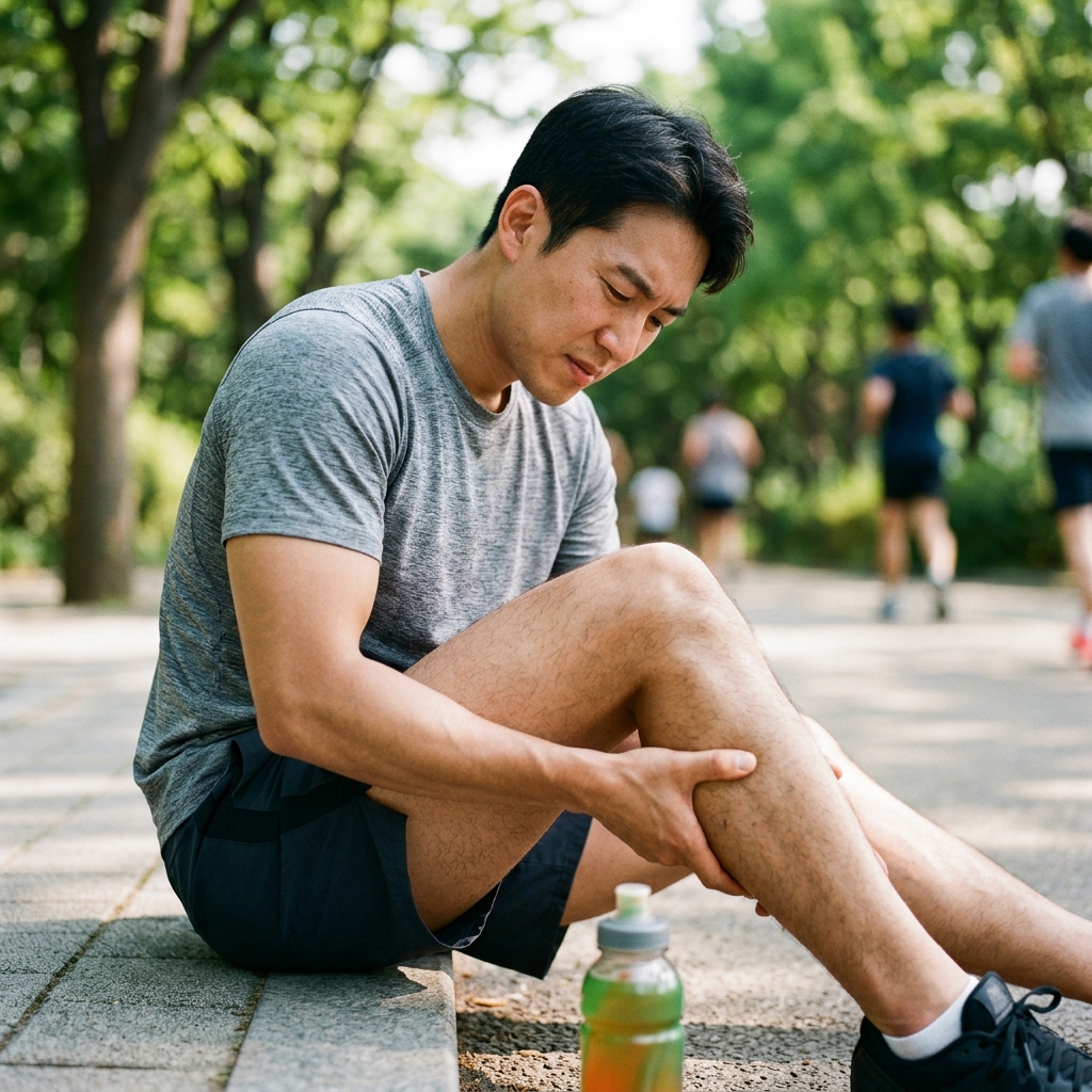 “운동하다 갑자기 쥐 난다면”…여름철 근육 경련의 진짜 이유