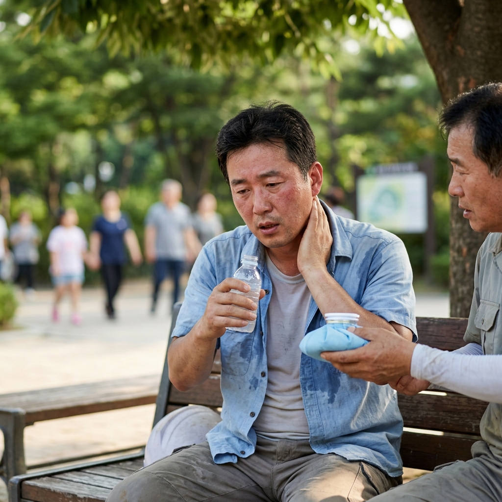 무더위 속 헷갈리는 증상, 탈수와 열사병 차이는?