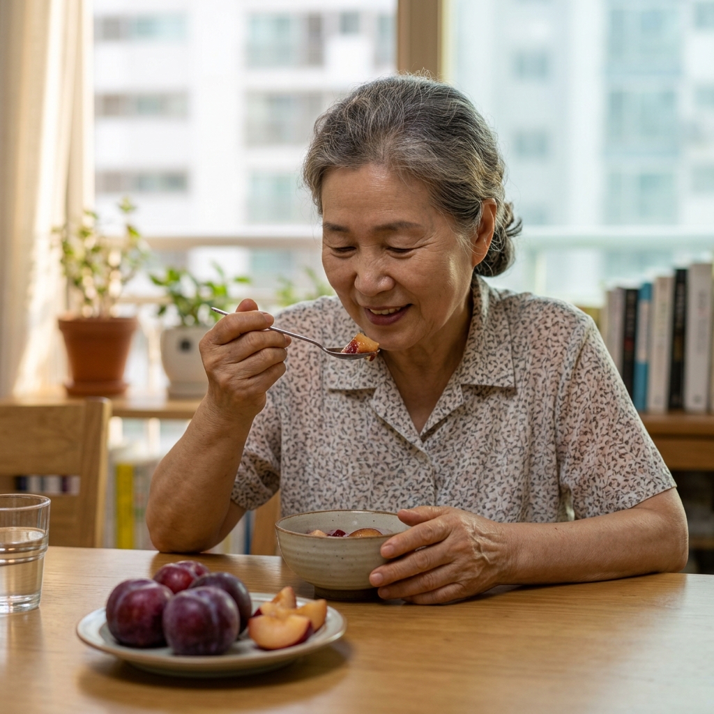 여름철 변비 고민, 자두로 해결하는 방법