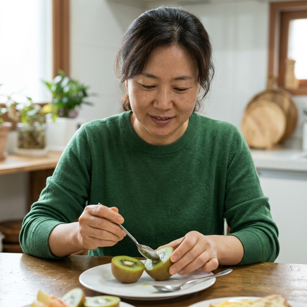 “고기 먹은 뒤 키위 한 입”…속 더부룩함 줄이는 비결