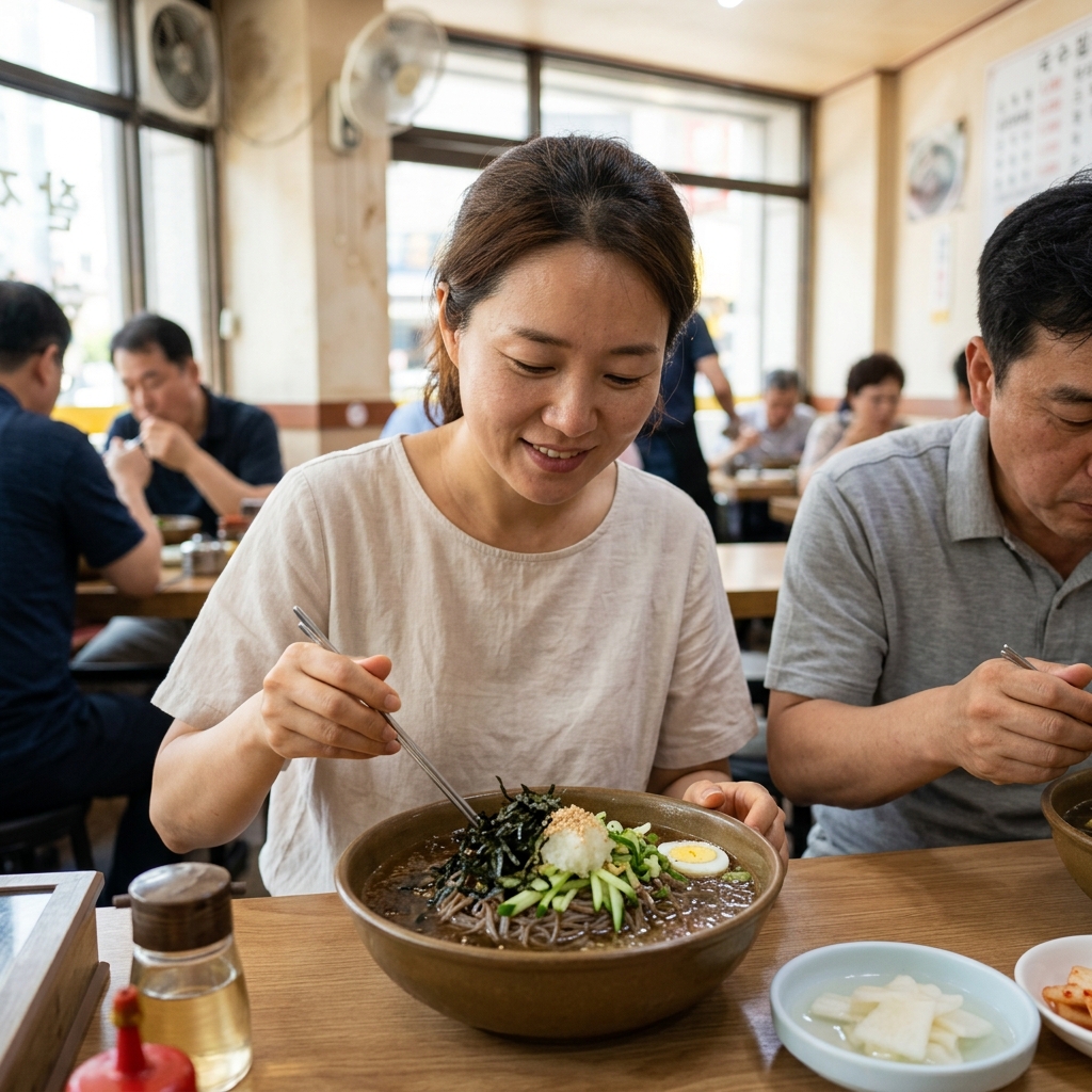 여름철 무기력과 두통, 냉 메밀국수로 자율신경 균형 잡는 법