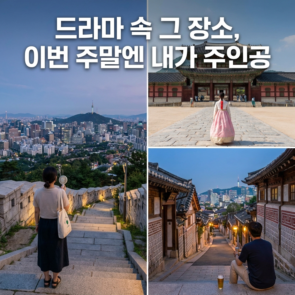 드라마 속 그 장소, 이번 주말엔 내가 주인공
