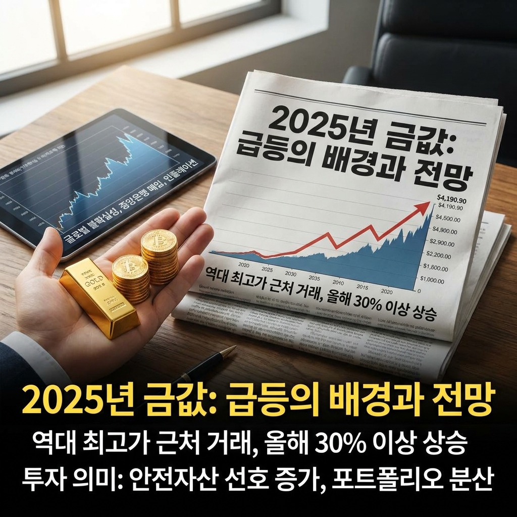 [금] 2025년 금값 금등의 배경과 전망