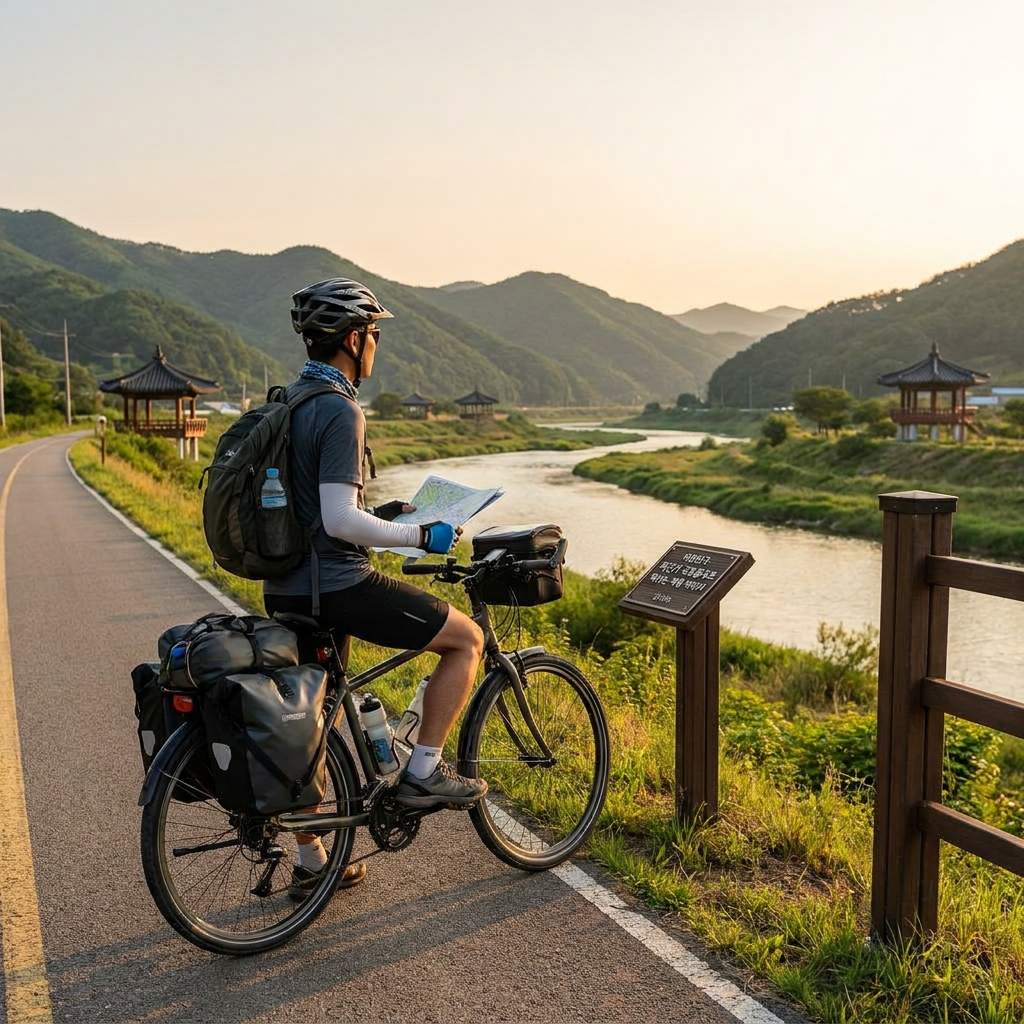 대한민국: 자전거 국토종주로 떠나는 여행 이야기