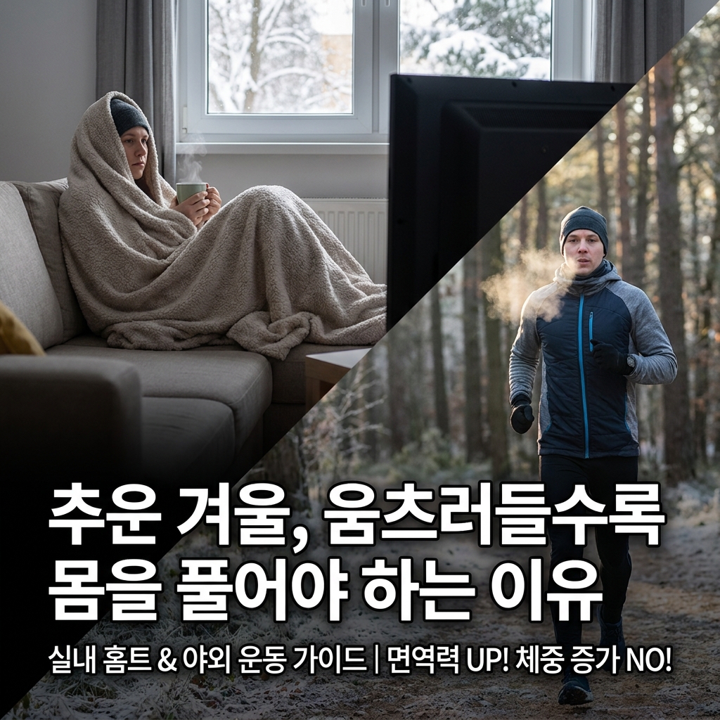 추운 겨울, 움츠러들수록 몸을 풀어야 하는 이유