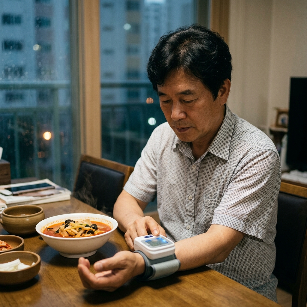 장마철 배달 음식 한 끼, 밤새 혈압 흔든다