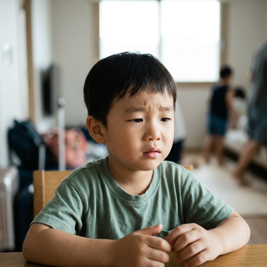 휴가철 아이가 변을 참는 이유… 환경 변화가 만든 긴장