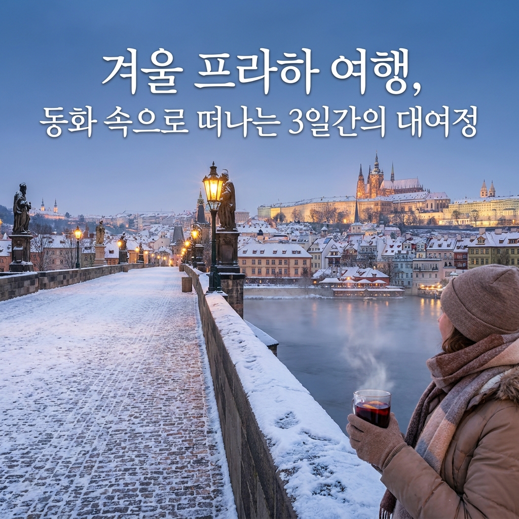 겨울 프라하 여행, 동화 속으로 떠나는 3일간의 대여정