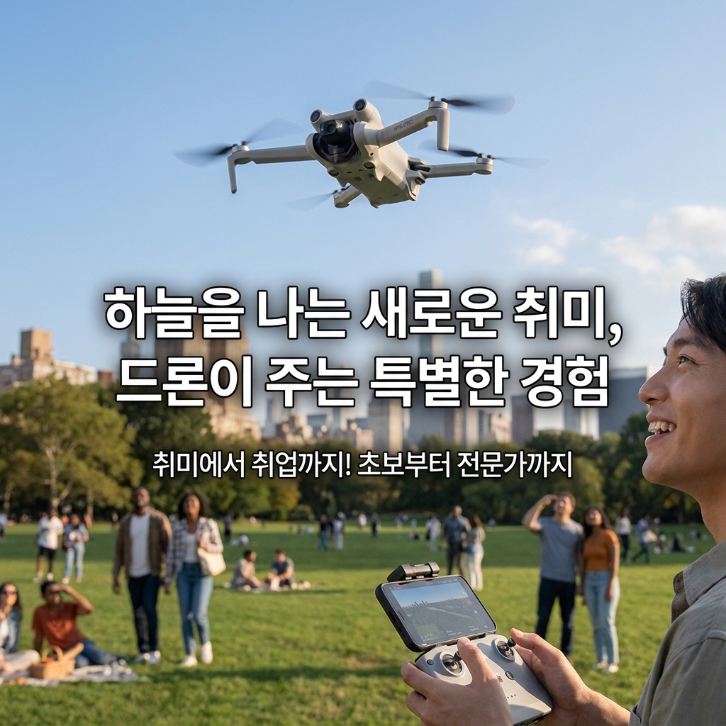 하늘을 나는 새로운 취미, 드론이 주는 특별한 경험