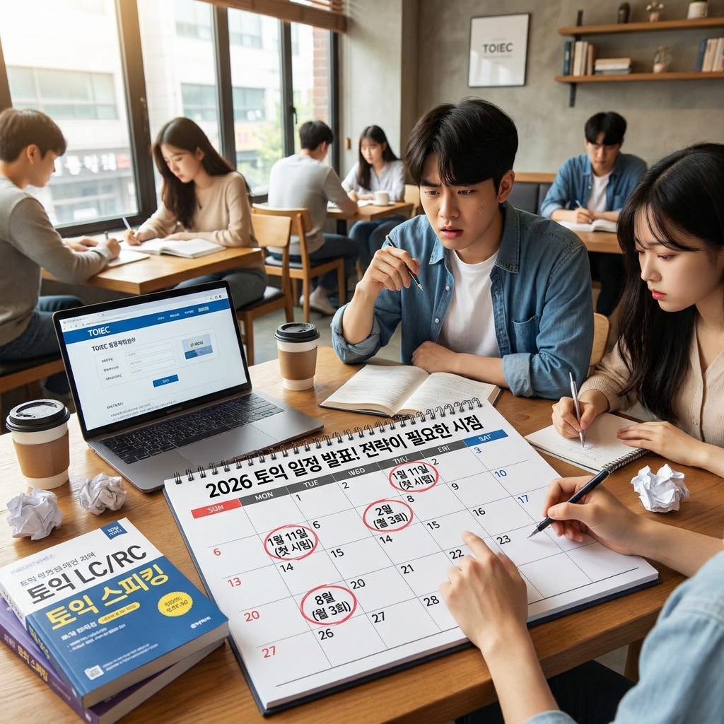 2026년 토익 일정, 지금부터 준비하는 사람들이 달라지는 이유