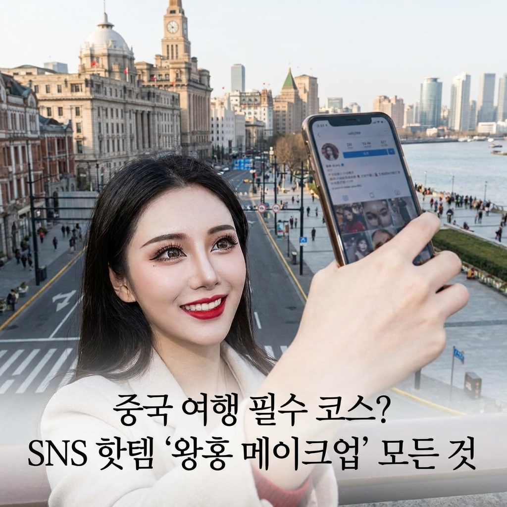 중국 여행 필수 코스? SNS에서 핫한 '왕홍 메이크업'의 모든 것